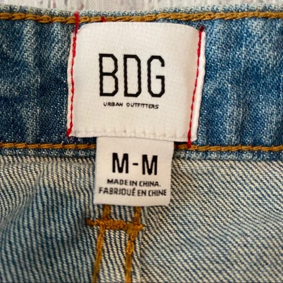 BDG Urban Outfitters Denim Mini Skirt. Size Medium - Picture 2 of 7